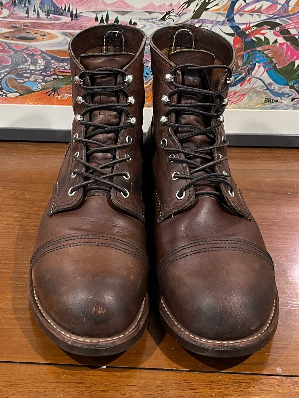 Red Wing Heritage Iron Ranger 8111 – Amber Harness – Size 12D – Excellent Cond. - Picture 11 of 12